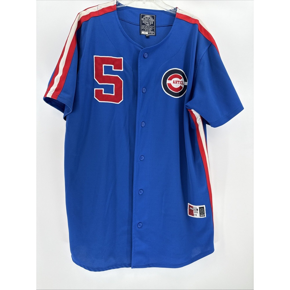 Bleecker And Mercer Cartel 76 Jersey Size M2XL- Stars & Stripes‎ + Cubs Remake